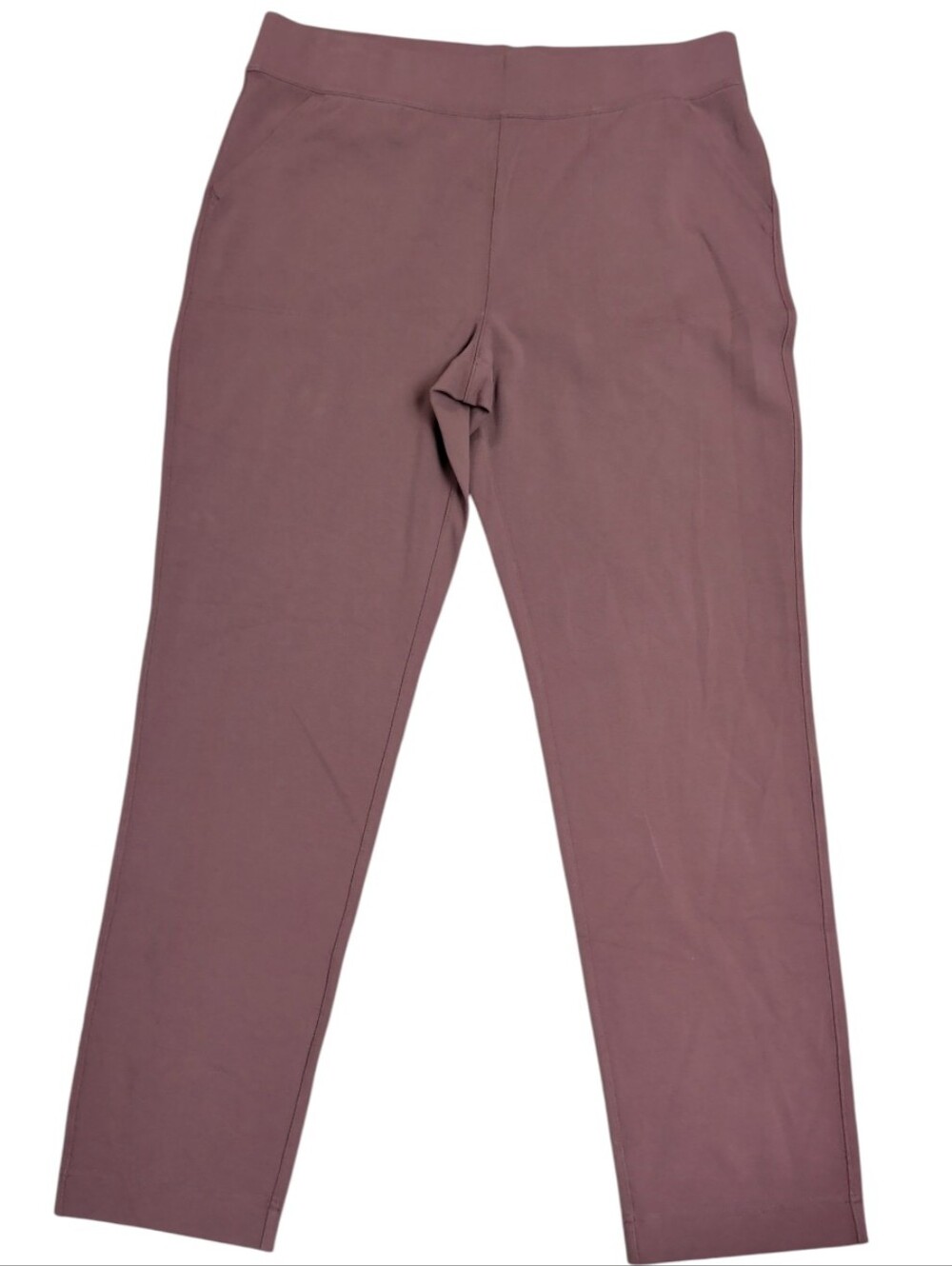 Retail $60 New Duluth Natural Cotton Slim Leg Pants Dusty Pink